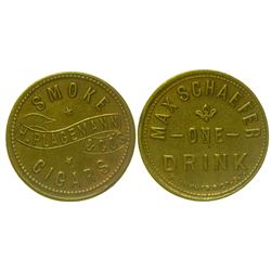 Max Schaefer Token (Delamar, Nevada)