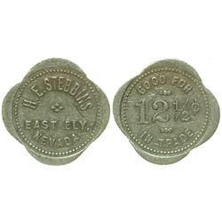 H. E. Stebbins Token (East Ely, Nevada)