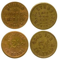 Two East Ely, Nevada Tokens