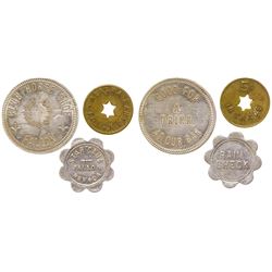 Fallon, Nevada Token Trio