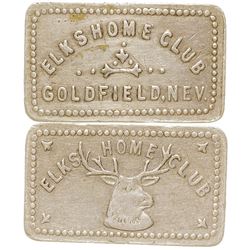 Elks Home Club Token (Goldfield, Nevada)