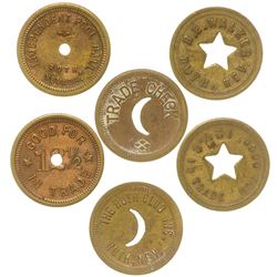 Three Different Ruth, Nevada Tokens