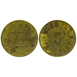 Eagle Bar Token (Sparks, Nevada)