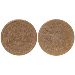 Cabinet Saloon Token (Tonopah, Nevada)