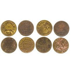 Tonopah, Nevada Token Quartet