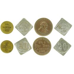 Nevada Whorehouse Tokens (Goldfield & Elko)