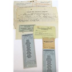 Yosemite Related Railroad Ephemera