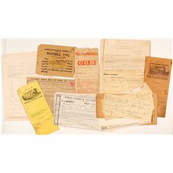 Wells Fargo Ephemera (1849-1915)