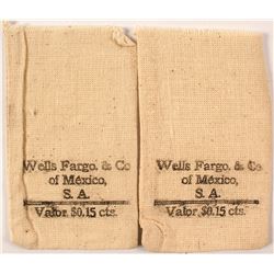 Wells Fargo of Mexico Coin Bags