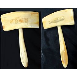 Nome Gold Rush Ivory Gavel