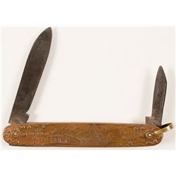 Butte MT Souvenir Mine Knife