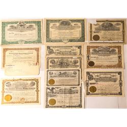 Goldfield Mining Stock Certificates (11)
