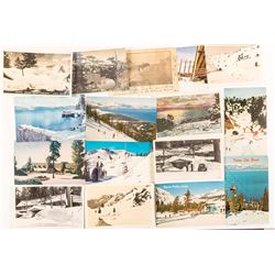 Postcards of Lake Tahoe Area Snow!