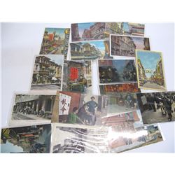 Chinatown Street Scenes Postcards