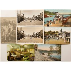 Coeur d'Alene postcard group