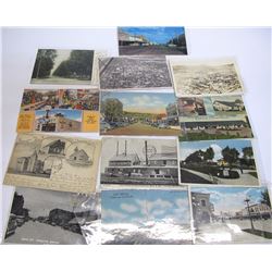 New Mexico Town Views - Postcards