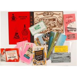 Nevada Gaming Pamphlets & Ephemera
