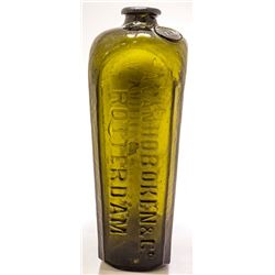 A. Van Hoboken Gin Bottle
