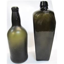 Case Gin and Early Ale Bottles