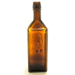 Deep Amber Doyles Bitters Bottle