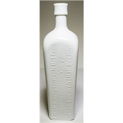 Rare Milkglass Litthauer Bitters Bottle