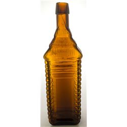 Root Beer Amber 4 Log Bitters Bottle
