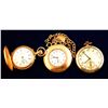 Image 1 : Three Vintage Elgin Ladies Pocket Watches