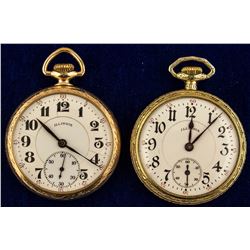 Two Illinois Watch Co. Pocket Watches