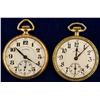 Image 1 : Two Illinois Watch Co. Pocket Watches