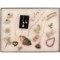 Rhinestones, Pearls, etc, Jewelry Lot