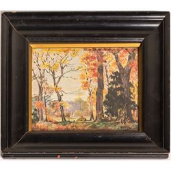 Autumn Landscape (Oil Painting)