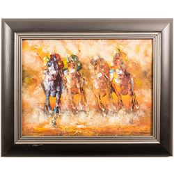 Print of Racehorses