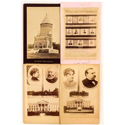 Four Presidential CDV's