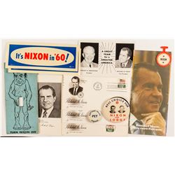 Richard Nixon Ephemera Lot