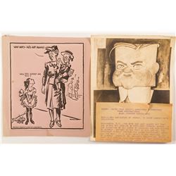 Two Presidential Caricatures