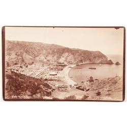 Catalina Island Cabinet Card by Waite