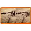 Image 1 : Stereograph of Buildings in Snow, Iowa Hill, CA