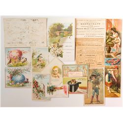Oakland CA Trade Card Assortment