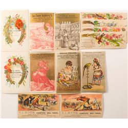 Red Bluff, CA Trade Card Assortment