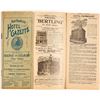 Image 1 : 1898 San Francisco Hotel Gazette (by Southern Pacific)