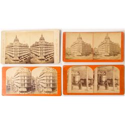 Baldwin Hotel, San Francisco Stereoviews