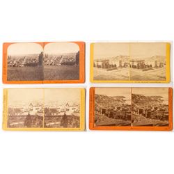 Four Nice Early San Francisco Stereoviews