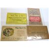 Image 1 : Four San Francisco Chinese Advertising Cards