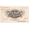 Image 1 : O.E. Olsen Lithograph Co. Business Card, San Francisco