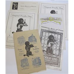 Poodle Dog Restaurant Menus