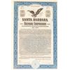 Image 1 : Santa Barbara Biltmore Corp Bond (Luxury Hotel), 1928
