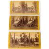 Image 1 : Yosemite Stereoview Collection: Three Different of Lamon's Cabin