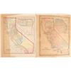 Image 2 : California Map Collection incl. 1851 San Francisco