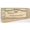 Image 1 : Capital Woolen Mills Stock Certificates (50) (Sacramento)
