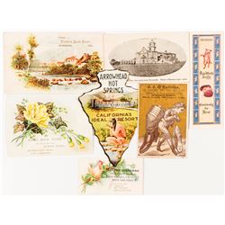 Southern California Trade Cards